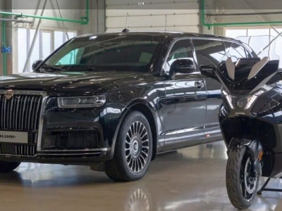 Taka jest nowa limuzyna prezydenta Rosji. Aurus Senat urósł i mocno przytył!