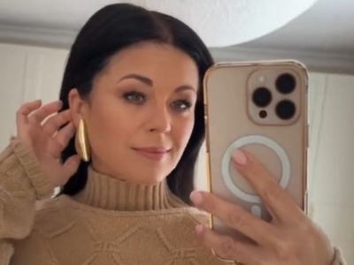 Katarzyna Cichopek w najmodniejszym swetrze na mroźne dni