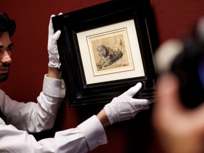 Pobił rekord. Maleńki rysunek Rembrandta sprzedali za miliony dolarów