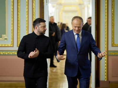 Tusk w Kijowie. Wspólne projekty energetyczne i wspólna produkcja dronów