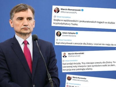 Sąd zdecydował ws. aresztu dla Ziobry. Lawina komentarzy