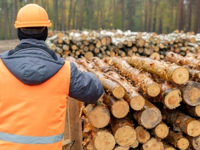 Darmowy opał dla mieszkańców. Góra drewna czeka na wrzucenie do pieca