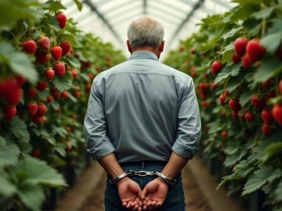 Król truskawek na sali sądowej: upadek znanego plantatora z Nadrenii