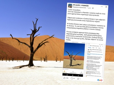 Reklamowali wycieczkę skandalicznym zdjęciem. Nie pozostała obojętna. 