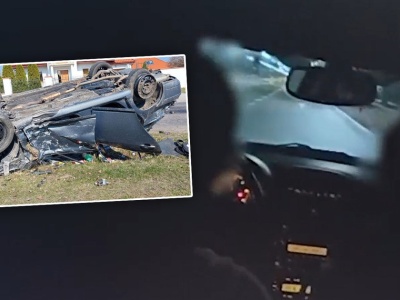 Wstrząsający film z tragicznej przejażdżki maturzystów w Chełmie. 