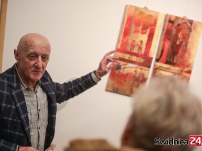 Pejzaże malowane emocjami. Nowa wystawa Franciszka Jowika już otwarta