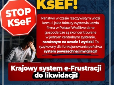 Krajowy system e-Frustracji do LIKWIDACJI!