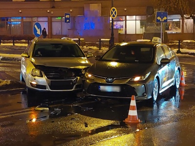 Międzynarodowa kolizja w centrum Lublina. Obywatel Zambii wjechał w auto Ukrainki
