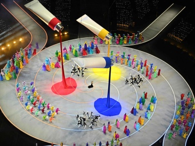 Taniec rzeźb, tydzień mody, występ Mariah Carey. Włochy zachwycają ceremonią otwarcia igrzysk