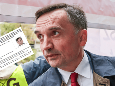 Ledwo wydano list gończy za Ziobrą, a tu taka wpadka policji. Cała Polska to widziała
