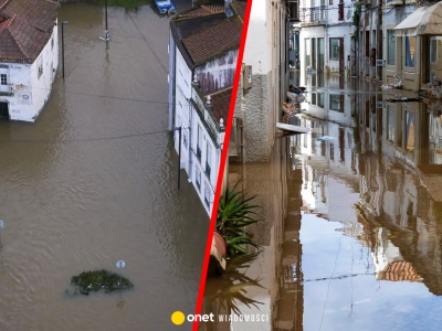 Braki prądu od 10 dni i ofiary śmiertelne. Tragiczne skutki powodzi w Portugalii