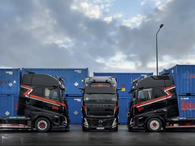 26 ciągników Volvo FH Aero Glob XXL do transportu radioaktywnych odpadów