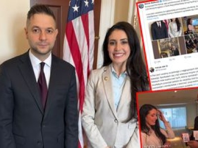 Nerwowa reakcja Jakiego. Tak skomentował zdjęcie z prorosyjską kongresmenką