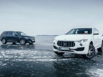 Jazda autem po zamarzniętym jeziorze. Czy to w ogóle legalne? I co z bezpieczeństwem?