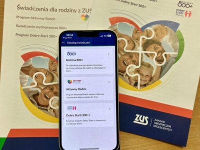 ZUS: Można już składać wnioski o 800+ na nowy okres świadczeniowy