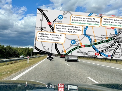 Trzeci pas na autostradzie A2 coraz bliżej. GDDKiA wybrała część wykonawców