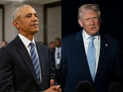 Film z Obamami usunięty. Trump: Nie popełniłem błędu