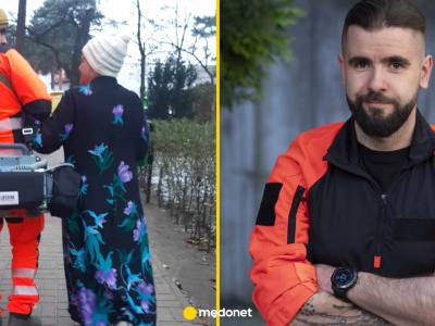 Janek pracuje w pogotowiu. 