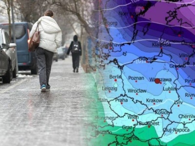 Ostrzeżenia dla części Polski. Miejscami drogi zamienią się w lodowiska