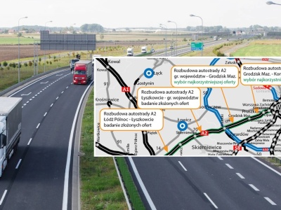 600 mln zł na autostradę A2. Jest decyzja w sprawie dodatkowych pasów