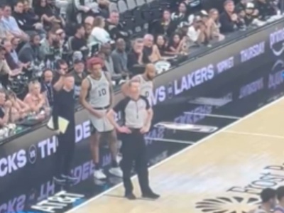 Sochan czekał na to 16 dni. Oto jak potraktowali go kibice Spurs