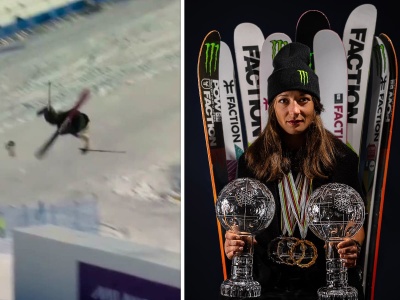 Ten skok mógł skończyć się tragicznie. Mistrzyni olimpijska z Pjongjangu zgubiła nartę