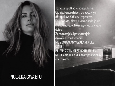 Agnieszce Hyży dorzucono pigułkę gwałtu. Gwiazda opowiedziała, co się wydarzyło