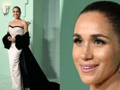 Samotna Meghan Markle bryluje na gali charytatywnej. Szyk i klasa? (ZDJĘCIA)