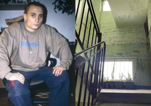 Blok śp. Magika – tak dziś wygląda – klatka pełna tagów i graffiti