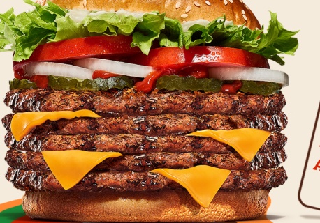 Burger King chce zmiażdżyć Tłusty Czwartek bułką z pięcioma kawałkami wołowiny