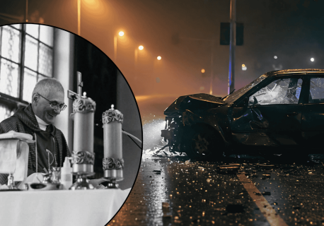 Dramatyczny wypadek w polskiej miejscowości. Nie żyje ksiądz, zginął w drodze na kolędę