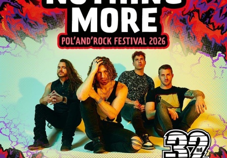 Nothing More kolejną gwiazdą Pol’and’Rock Festival 2026