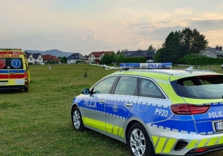 2,3 promila za sterami. Pilot wylądował obok lotniska. Koszmar w Bielsku-Białej