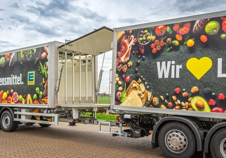 Przejezdny zestaw na pomysłowo – ściana na siłownikach i obrotowe bariery