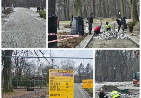Modernizacja Parku Zdrojowego nabiera tempa