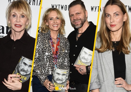 Patrycja Markowska zapozowała z mężem na premierze. Beata Ścibakówna przybyła bez Jana Englerta