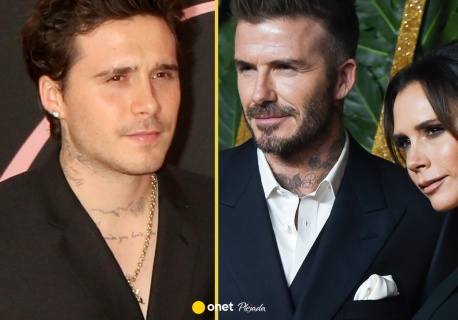 Brooklyn Beckham usunął rodzinne tatuaże. David i Victoria 