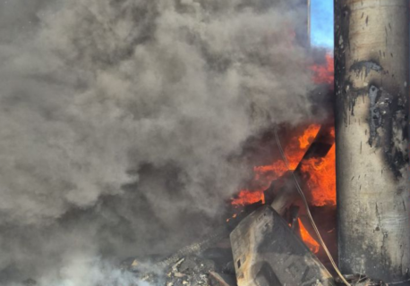 Pożar obory. W środku było 100 byków. Straty rolnika to 3 mln zł