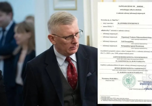 Politycy rządzący mówią jedno, a służby robią drugie. Cenckiewicz świeżo po szkoleniu ABW