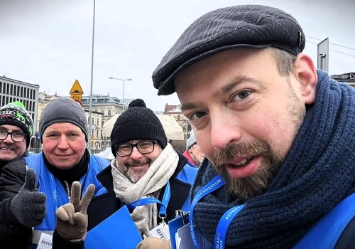 Hoffman o referendum: Nie sądziłem, że jakąkolwiek akcję w tym kraju poprze zarówno Owca, jak i Berkowicz