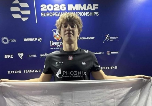 Brązowy medal Mikołaja Głuszyńskiego na Mistrzostwach Europy IMMAF w Belgradzie