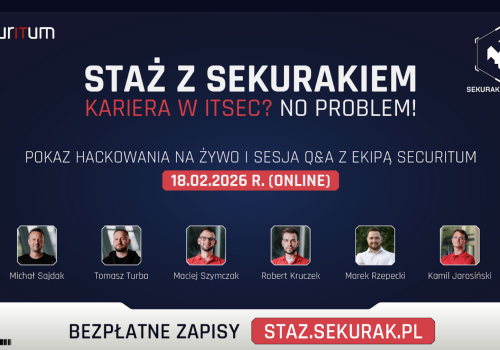 Staż z sekurakiem? Tak, to możliwe :-)