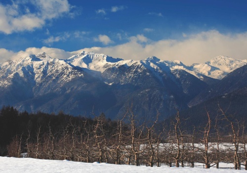 Trentino. Prawdziwa alpejska zima