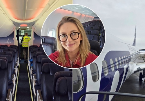 Rewolucja na pokładach PLL LOT. Widziałam nowe wnętrza. 