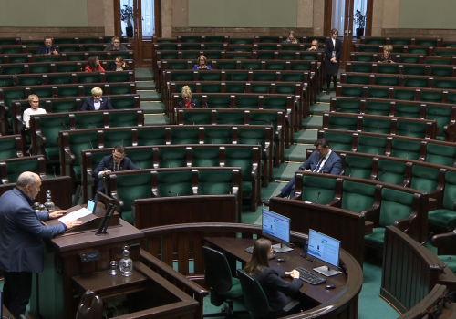 Karta Rodziny Mundurowej trafi do prac w komisjach. Co z OSP?