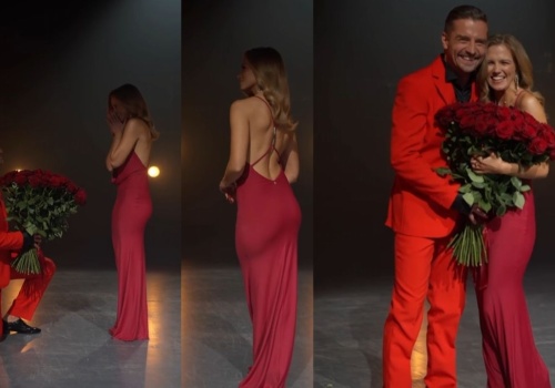 Marcin Rogacewicz klęka z bukietem przed Agnieszką Kaczorowską: „Chciałem Cię prosić o…”