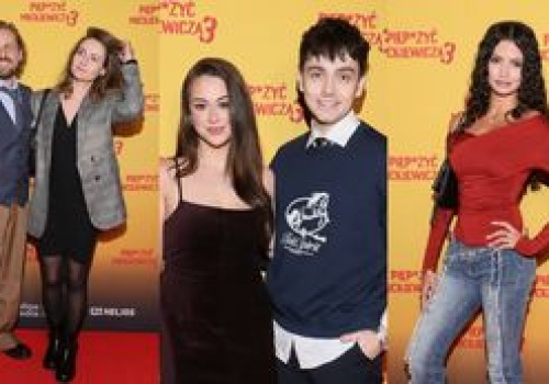 Znani wdzięczą się na premierze 