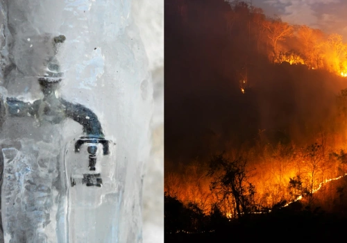 Pół świata z ekstremalnymi mrozami, a pół z ekstremalnymi upałami