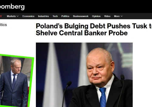 Tusk nie może już sobie pozwolić na wojnę z prof. Glapińskim. Za bardzo zadłużył Polskę