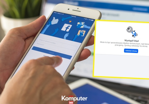 Duża awaria Facebooka. Strona internetowa nie działała